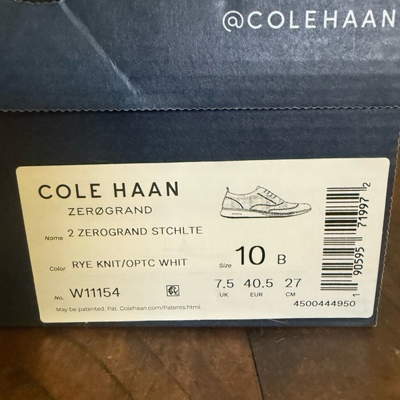 Women's 2.ZERØGRAND Stitchlite™ Wingtip Oxfords Size 10 - Picture 5 of 6